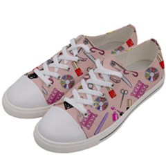 Manicure Men s Low Top Canvas Sneakers by SychEva