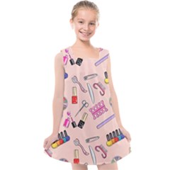 Manicure Kids  Cross Back Dress by SychEva