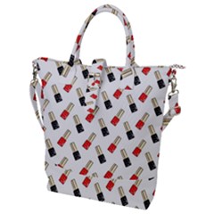 Nails Manicured Buckle Top Tote Bag by SychEva