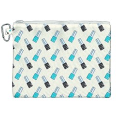 Nails Canvas Cosmetic Bag (xxl) by SychEva