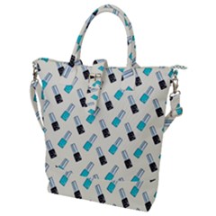 Nails Buckle Top Tote Bag by SychEva