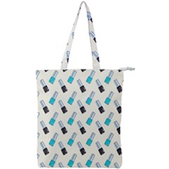 Nails Double Zip Up Tote Bag by SychEva