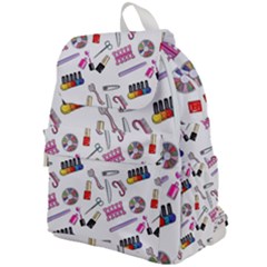 Manicure Nail Pedicure Top Flap Backpack by SychEva