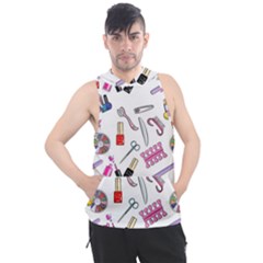 Manicure Nail Pedicure Men s Sleeveless Hoodie by SychEva