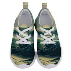 Ocean Sea Waves Tide Running Shoes by Simbadda