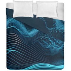 Technology Computer Background Duvet Cover Double Side (california King Size) by Simbadda