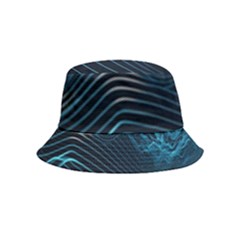 Technology Computer Background Inside Out Bucket Hat (kids) by Simbadda