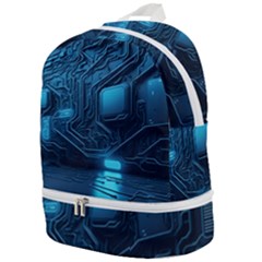 Technology Modern Zip Bottom Backpack by Simbadda