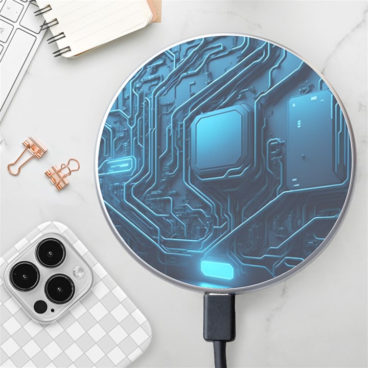 Technology Modern Wireless Fast Charger(White)