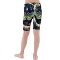 Flower Mot Moon Star Planet Kids  Mid Length Swim Shorts View2