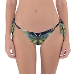 Flower Mot Moon Star Planet Reversible Bikini Bottoms by Simbadda