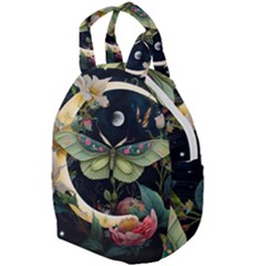 Flower Mot Moon Star Planet Travel Backpacks by Simbadda