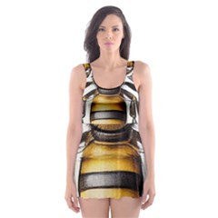 Bee Beekeeping Skater Dress Swimsuit by Simbadda