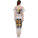 Bee Beekeeping Off Shoulder Ruffle Top Jumpsuit View4