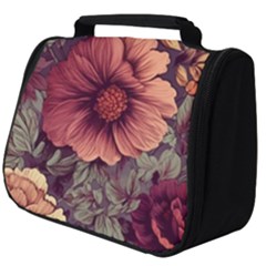 Flowers Pattern Full Print Travel Pouch (big) by Simbadda