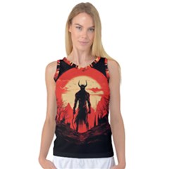 Demon Halloween Women s Basketball Tank Top by Simbadda