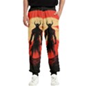 Demon Halloween Men s Elastic Waist Pants View1