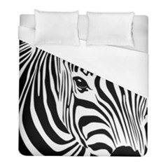 Animal Cute Pattern Art Zebra Duvet Cover (full/ Double Size) by Amaryn4rt