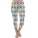 Colorful Curtains Seamless Pattern Capri Winter Leggings  View1