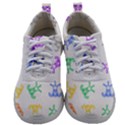 Rainbow Clown Pattern Mens Athletic Shoes View1