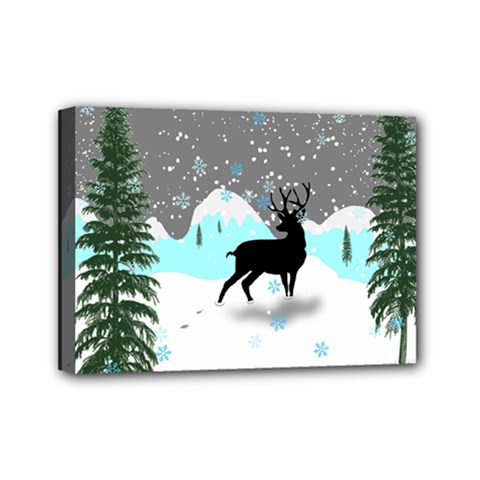 Rocky Mountain High Colorado Mini Canvas 7  X 5  (stretched) by Amaryn4rt