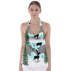 Rocky Mountain High Colorado Babydoll Tankini Top by Amaryn4rt