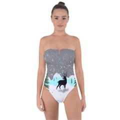 Rocky Mountain High Colorado Tie Back One Piece Swimsuit by Amaryn4rt