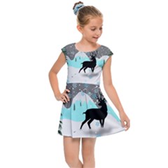 Rocky Mountain High Colorado Kids  Cap Sleeve Dress by Amaryn4rt