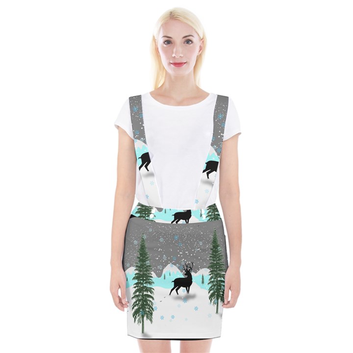 Rocky Mountain High Colorado Braces Suspender Skirt