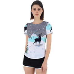 Rocky Mountain High Colorado Back Cut Out Sport Tee by Amaryn4rt