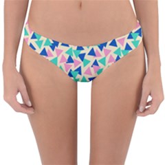 Pop Triangles Reversible Hipster Bikini Bottoms by ConteMonfrey