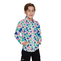 Pop Triangles Kids  Windbreaker by ConteMonfrey