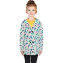 Pop Triangles Kids  Double Breasted Button Coat View1