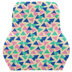 Pop Triangles Car Seat Back Cushion  by ConteMonfrey