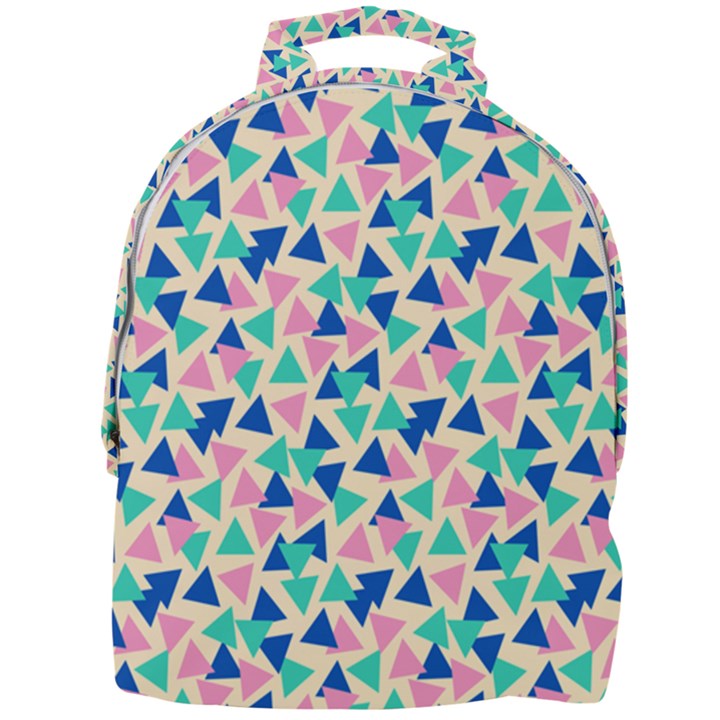 Pop Triangles Mini Full Print Backpack