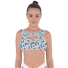 Pop Triangles Bandaged Up Bikini Top by ConteMonfrey