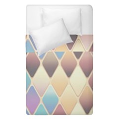 Abstract Colorful Diamond Background Tile Duvet Cover Double Side (single Size) by Amaryn4rt