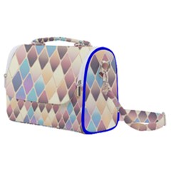 Abstract Colorful Diamond Background Tile Satchel Shoulder Bag by Amaryn4rt