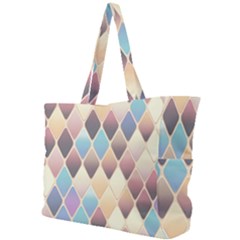 Abstract Colorful Diamond Background Tile Simple Shoulder Bag by Amaryn4rt