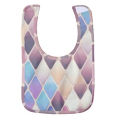 Abstract Colorful Diamond Background Tile Baby Bib by Amaryn4rt