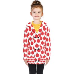 Christmas Baubles Bauble Holidays Kids  Double Breasted Button Coat