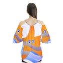 Beach Sea Shell Swimming Flutter Tees View2