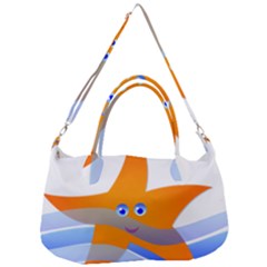 Beach Sea Shell Swimming Removable Strap Handbag by Amaryn4rt