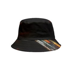 Highway Night Lighthouse Car Fast Inside Out Bucket Hat (kids) by Amaryn4rt