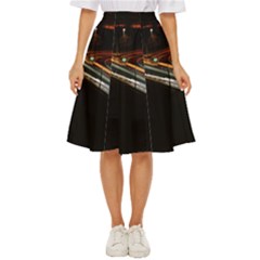 Highway Night Lighthouse Car Fast Classic Short Skirt