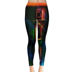 Architecture City Homes Window Leggings  by Amaryn4rt