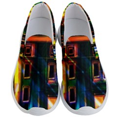 Architecture City Homes Window Men s Lightweight Slip Ons by Amaryn4rt