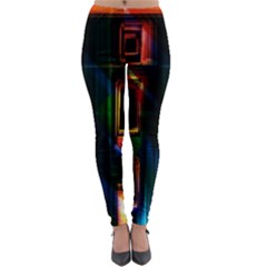 Architecture City Homes Window Lightweight Velour Leggings by Amaryn4rt