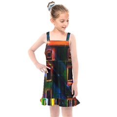 Architecture City Homes Window Kids  Overall Dress by Amaryn4rt