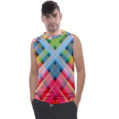 Graphics Colorful Colors Wallpaper Graphic Design Men s Regular Tank Top by Amaryn4rt